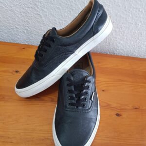 Zapatillas vans de piel